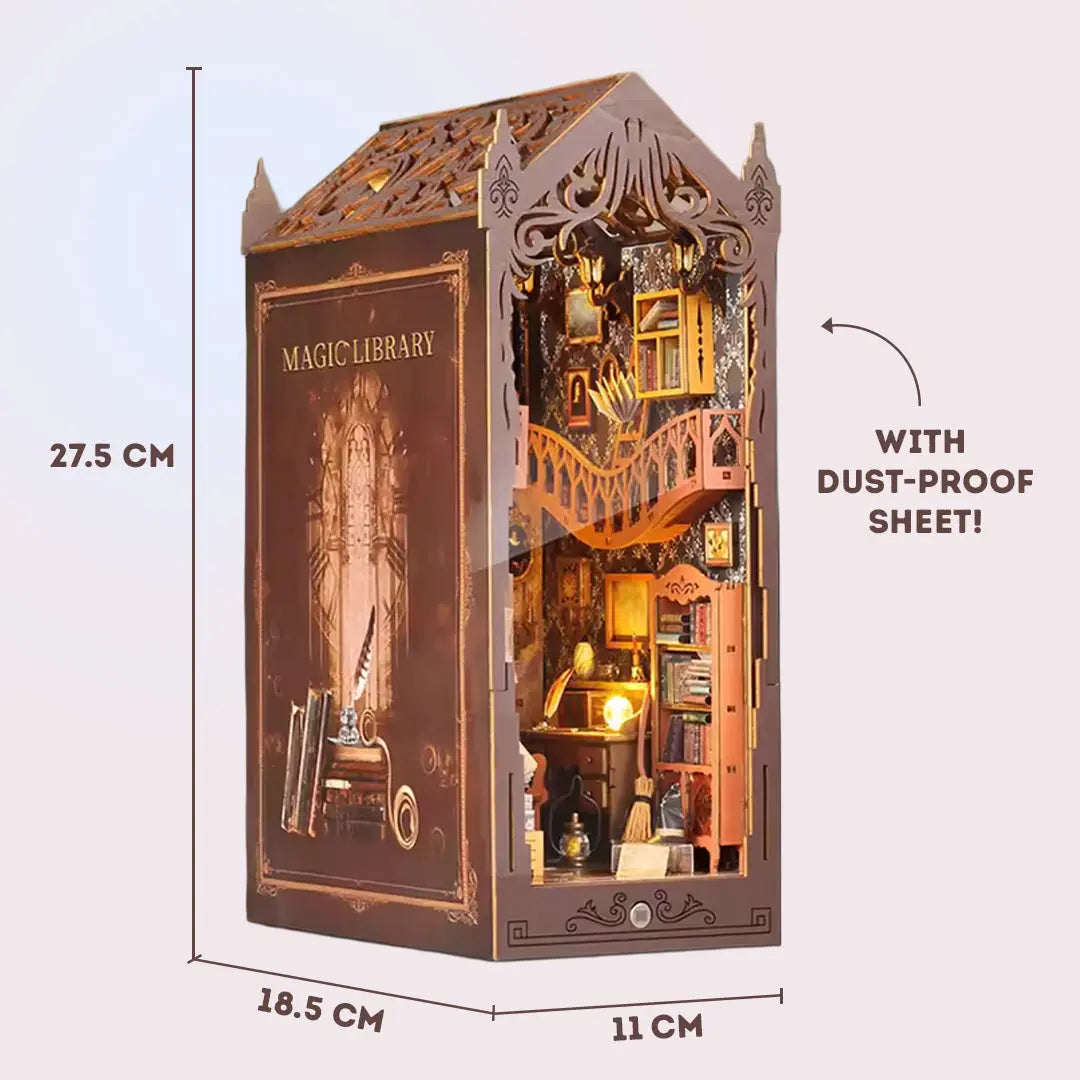 Magic Library Book Nook - The Crafter Shelf