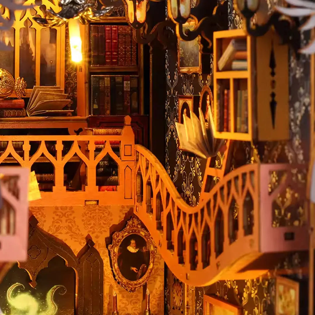 Magic Library Book Nook - The Crafter Shelf